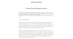 Desktop Screenshot of demandfood.com